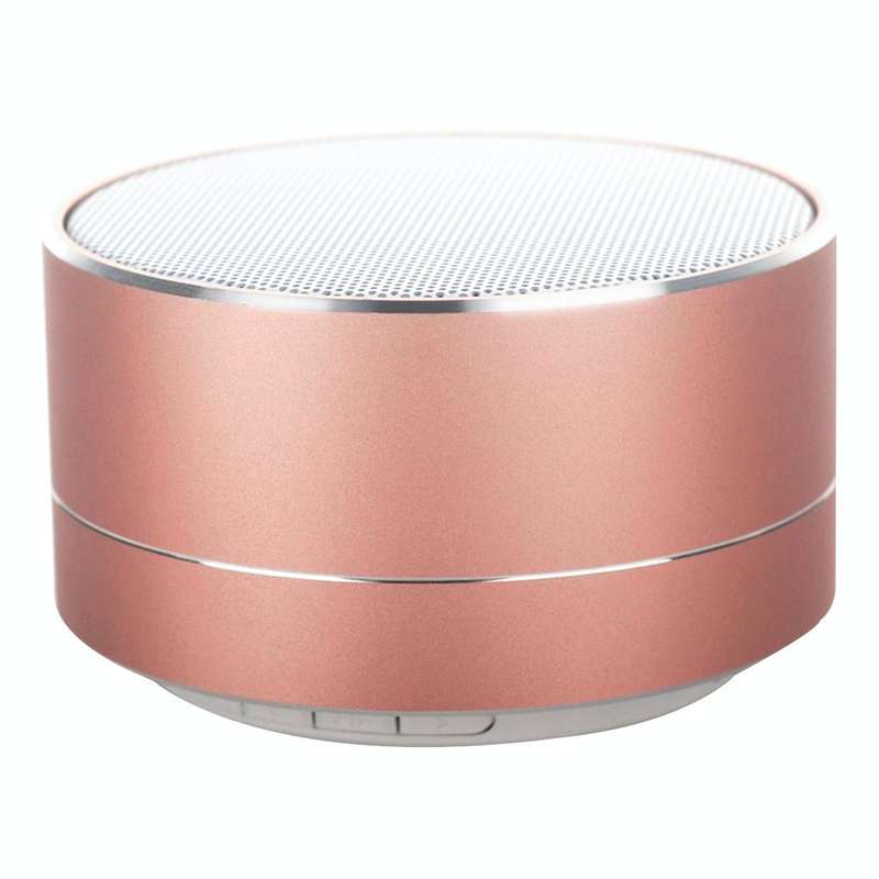 A10 Mini Portable Bluetooth Speaker Built-in MIC & LED, Support Hands-free Calls & TF Card(Rose G...