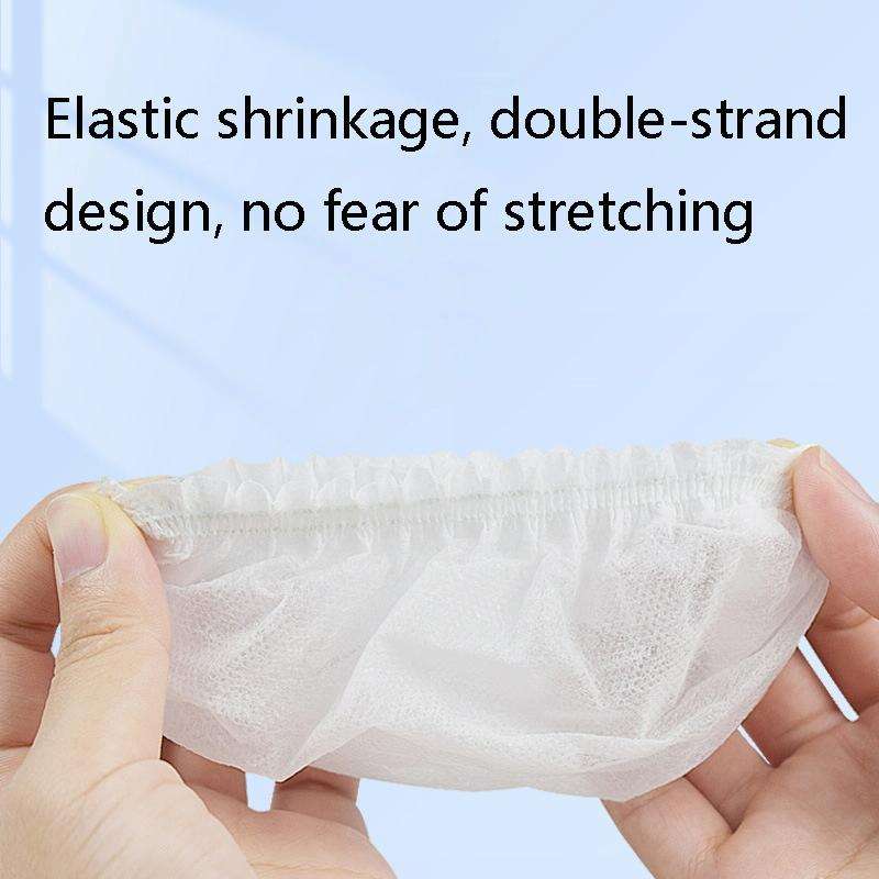 50 Pairs Earphone Disposable Dust Cover Game Headset Non-Woven Protective Cover(50 Pairs of Indep...