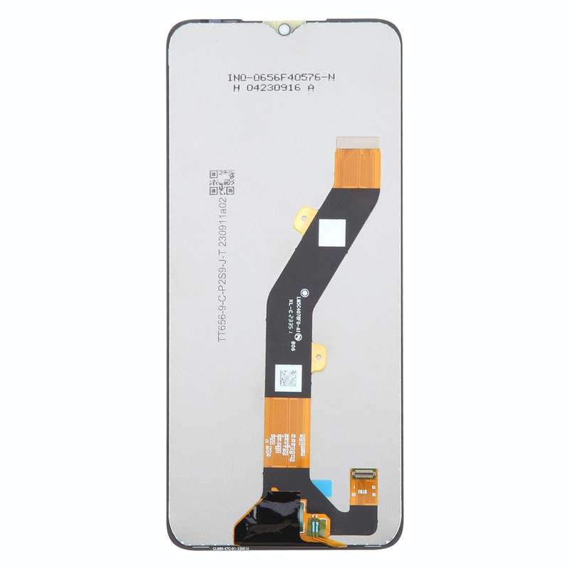 For ZTE Blade A34 LCD Screen with Digitizer Full Assembly (Black)