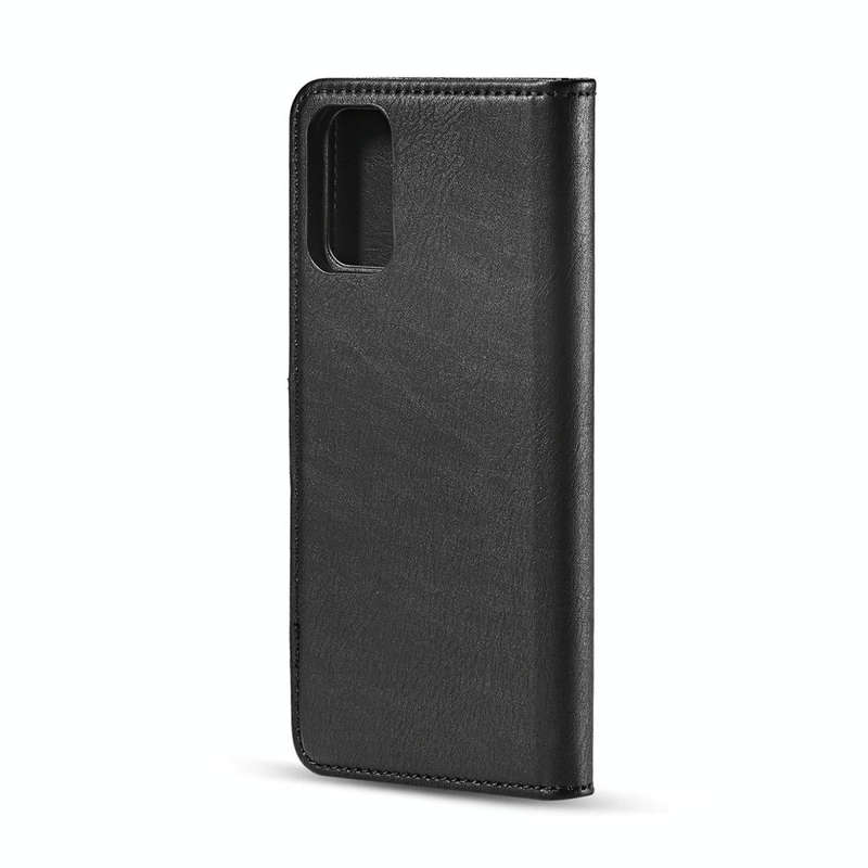 For Galaxy S20 DG.MING Crazy Horse Texture Flip Detachable Magnetic Leather Case with Holder & Ca...