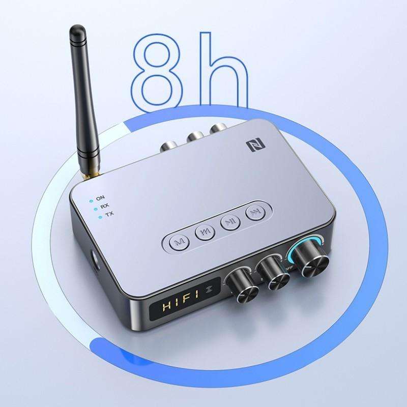 M9 Bluetooth 5.1 Music Receiver Long Range Bluetooth Adapter for Home Stereo AV Receiver or Ampli...