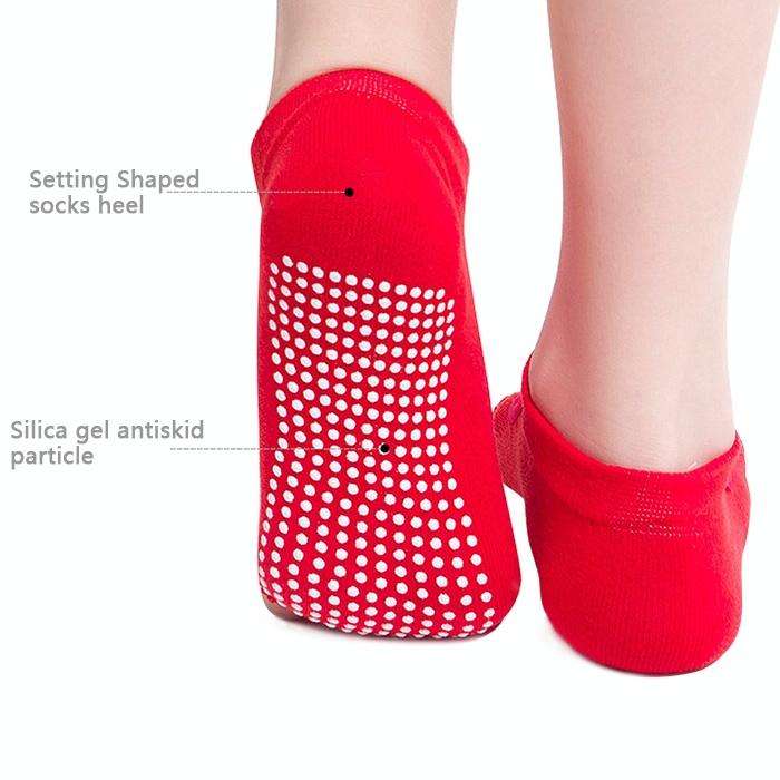 One Pair Open Toe Open Instep Anti-slip Sports Female Yoga Socks, Size: 34 - 39 (EUR)(Black)