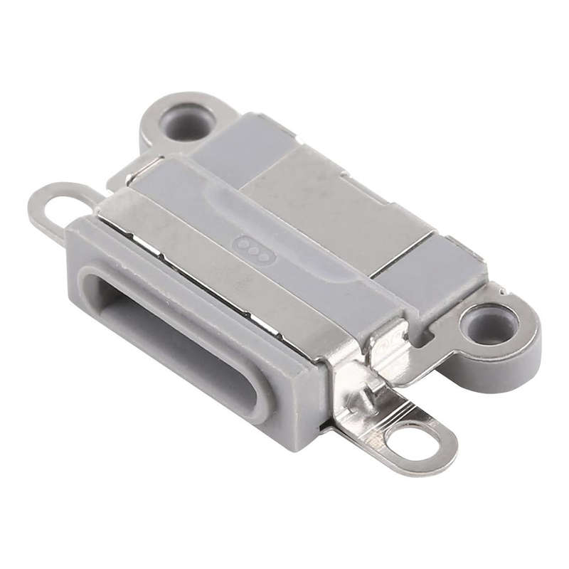 10 PCS Charging Port Connector for iPhone 6 / 6S(Grey)