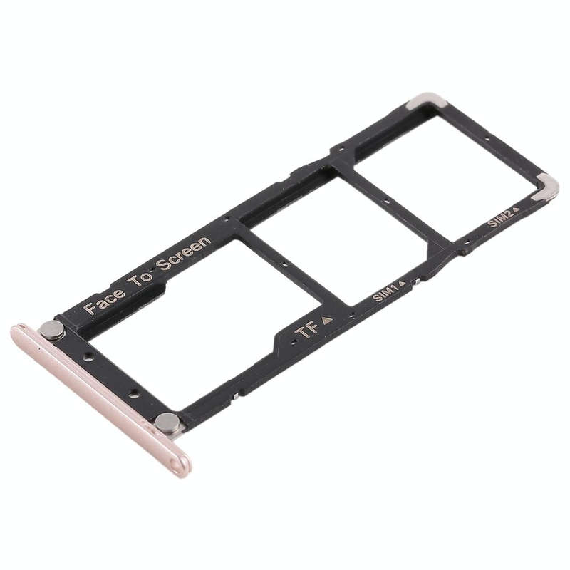 2 SIM Card Tray + Micro SD Card Tray for Asus ZenFone 4 Max ZC520KL(Gold)