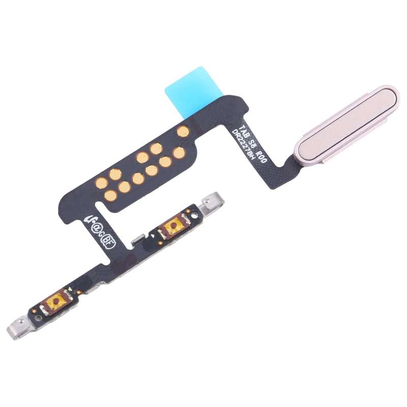 For Samsung Galaxy Tab S8 SM-X700 Original Fingerprint Sensor Flex Cable (Pink)