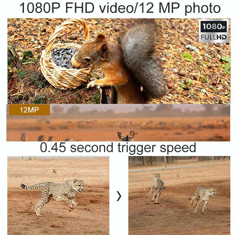 H511C HD Outdoor Hunting Camera Night Vision Monitoring Animal Infrared Sensing Camera