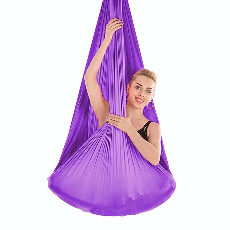 Indoor Anti-gravity Yoga Knot-free Aerial Yoga Hammock with Buckle / Extension Strap, Size: 400x2...