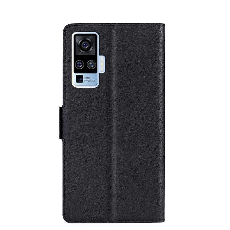 For vivo X50 Pro / X51 5G Ultra-thin Voltage Side Buckle PU + TPU Leather Phone Case(Black)