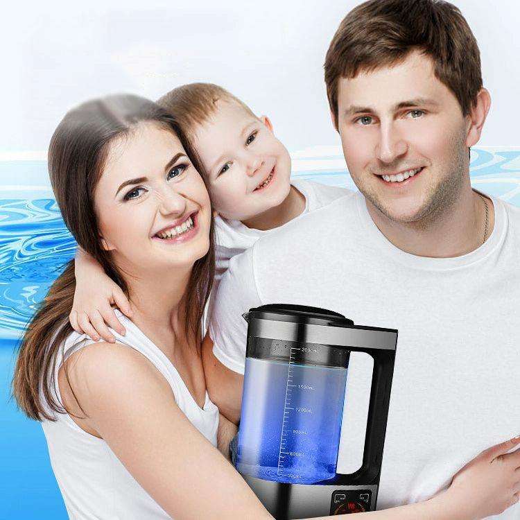 V8 2L Micro-electrolysis hydrogen-rich Water Machine Home Smart Cleaning Hydrogen-rich Kettle(UK ...