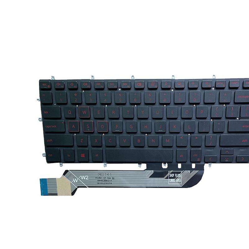 US Version Keyboard For Dell Inspiron 15-7566 5567 7567 5565 5570 7577 P65F(White with Backlight)