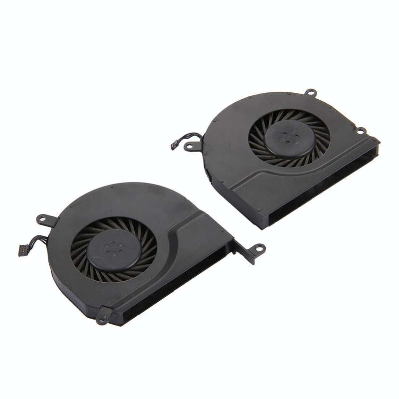 1 Pair for Macbook Pro 15.4 inch (2009 - 2011) A1286 / MB985 / MC721 / MC371 Cooling Fans (Left +...