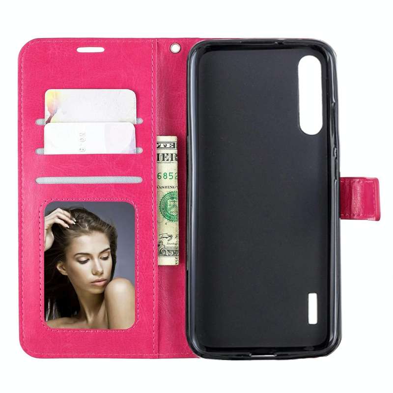 For Xiaomi Mi A2 Crazy Horse Texture Horizontal Flip Leather Case with Holder & Card Slots & Wall...