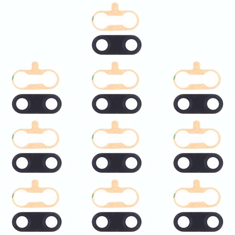 For Huawei Y7 2019 / Y7 Prime 2019 / P Smart 2019 / Y7 Pro 2019 10pcs Back Camera Lens & Adhesive
