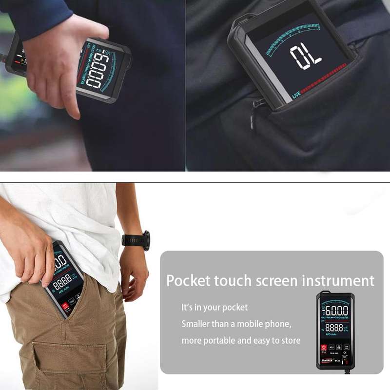 WinAPEX Smart Touch Screen Digital Multimeter, Model:8138