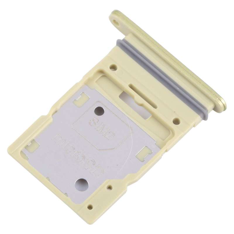 For Samsung Galaxy A35 SM-A356B Original SIM Card Tray + SIM / Micro SD Card Tray (Yellow)