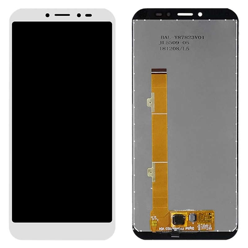 LCD Screen and Digitizer Full Assembly for Alcatel 1S (2019) OT5024 5024 5024D 5024A 5024J(White)