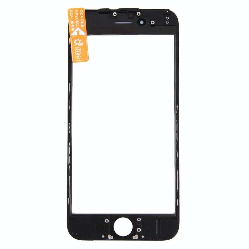 Front Screen Outer Glass Lens with Front LCD Screen Bezel Frame & OCA Optically Clear Adhesive fo...