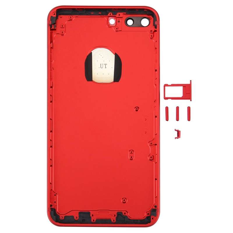 6 in 1 for iPhone 7 Plus (Back Cover (With Camera Lens)  + Card Tray + Volume Control Key + Power...