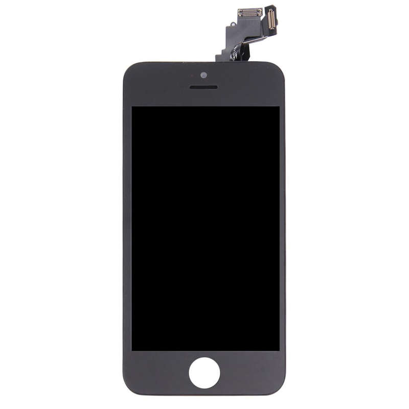 Digitizer Assembly (Front Camera + LCD + Frame + Touch Panel) for iPhone 5C(Black)