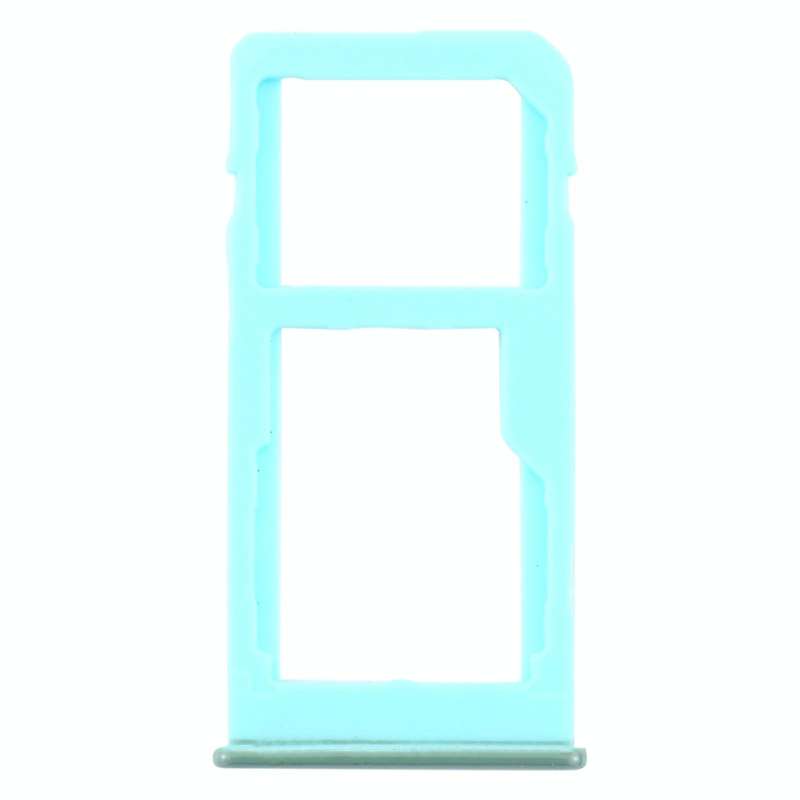 For Samsung Galaxy M40 SM-M405 SIM Card Tray + SIM Card Tray / Micro SD Card Tray (Baby Blue)