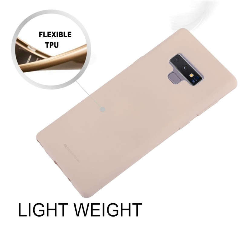 GOOSPERY Soft TPU Case for Galaxy Note 9(Flesh Color)