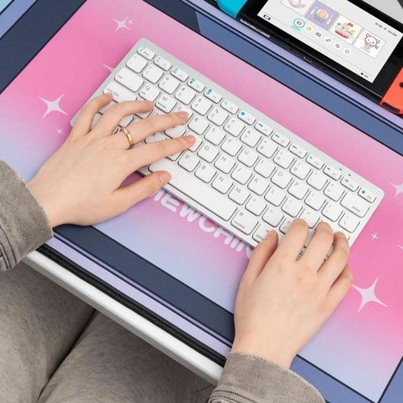 400 x 800 x 2mm Cute Cat Ear Computer Keyboard Desk Pad Mouse Pad(2)