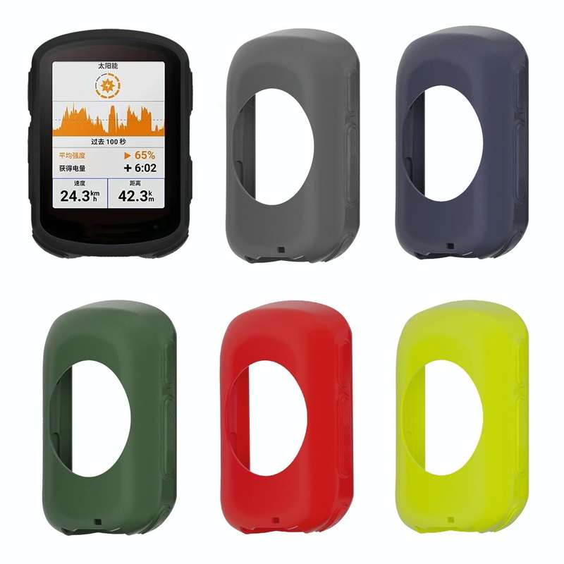 For Garmin Edge 540 / 840 Stopwatch Silicone Protective Case(Midnight Blue)