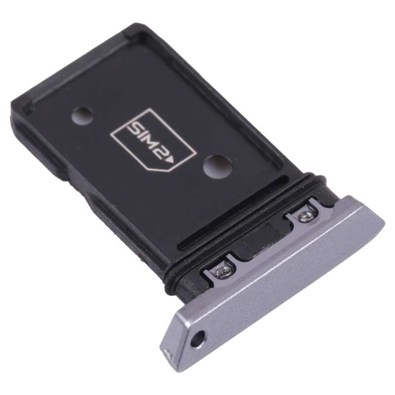 SIM Card Tray + SIM Card Tray for Xiaomi Black Shark 3 KLE-H0, KLE-A0 (Silver)