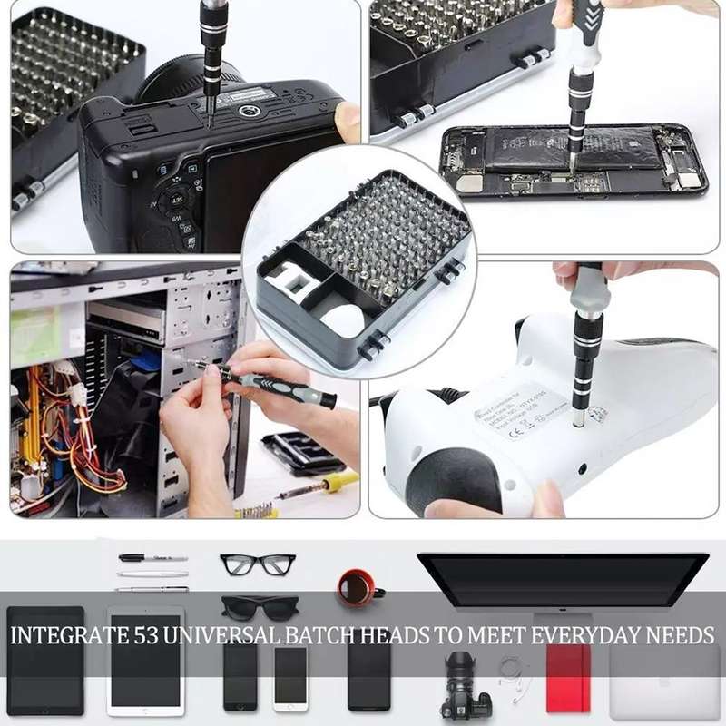 115 in 1 Precision Screw Driver Mobile Phone Computer Disassembly Maintenance Tool Set(Red)