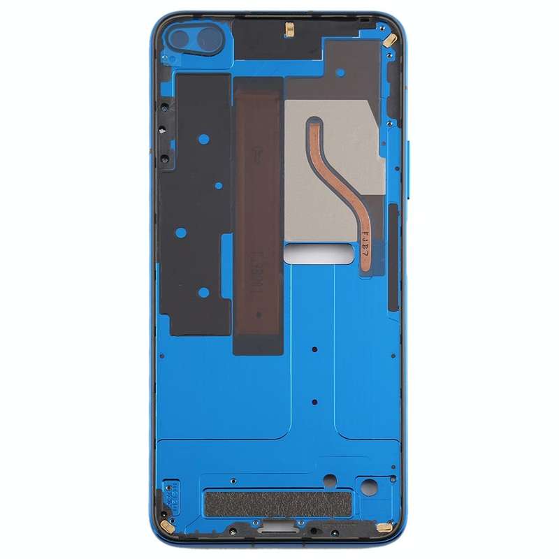 Original Middle Frame Bezel Plate for Huawei Honor V30(Blue)
