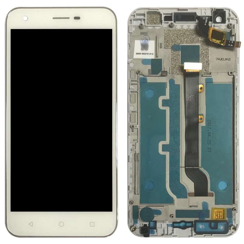 OEM LCD Screen for Vodafone Smart Ultra 6 VF-995N VF995N  Digitizer Full Assembly with FrameWhite)