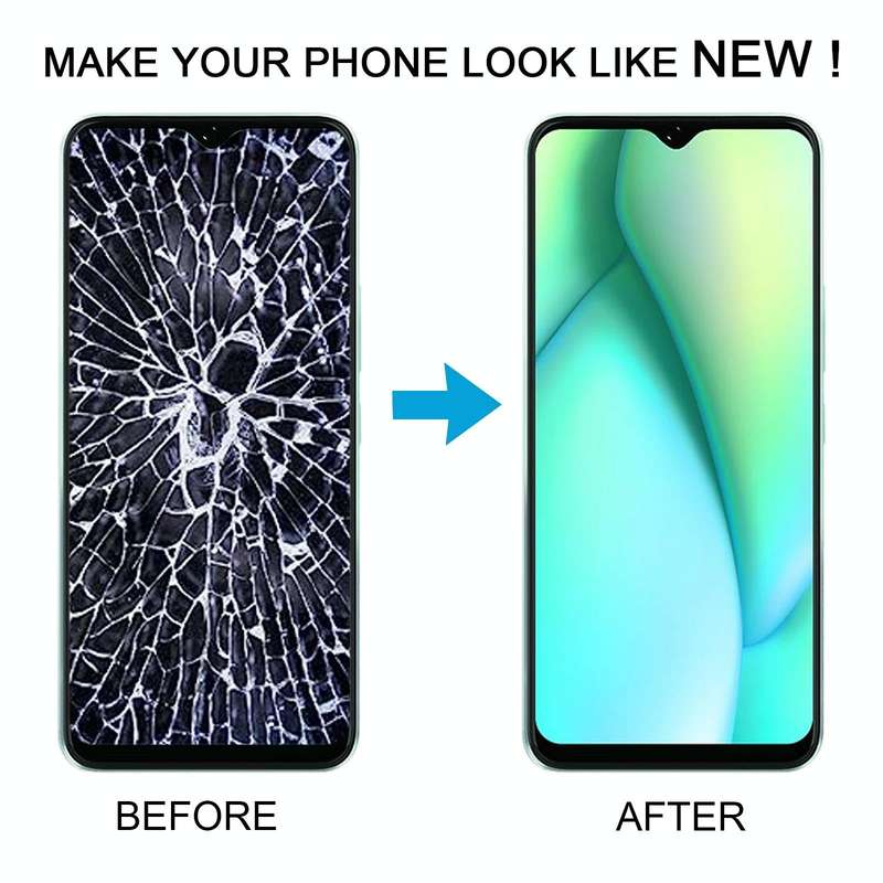 For itel P38 Pro OEM LCD Screen with Digitizer Full Assembly