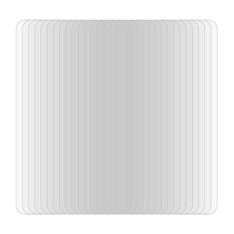 For Vivo Y50 50 PCS 0.26mm 9H 2.5D Tempered Glass Film