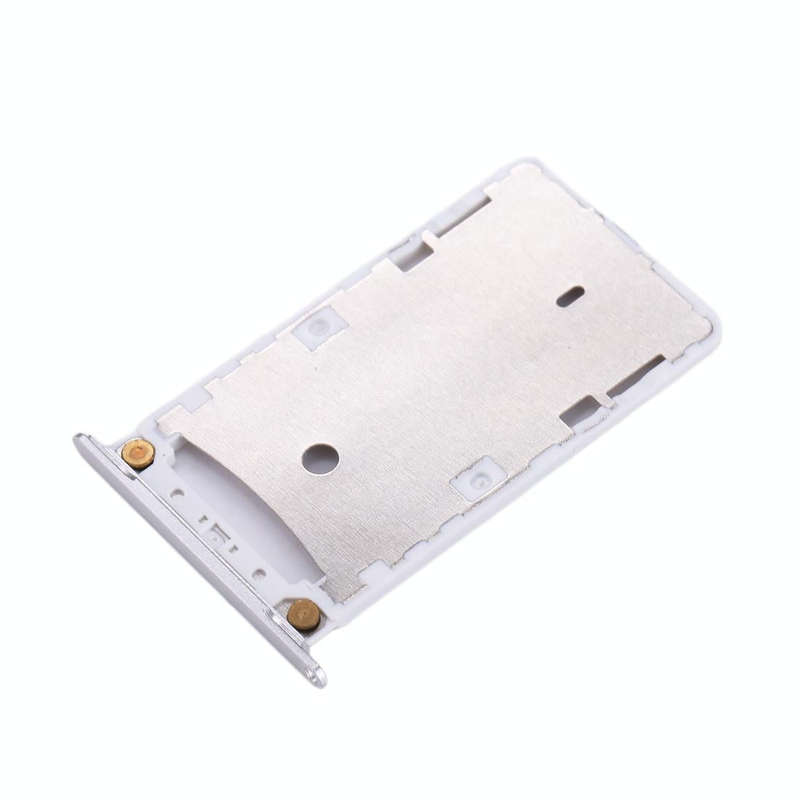 For Xiaomi Redmi Note 4 SIM & SIM / TF Card Tray(Silver)