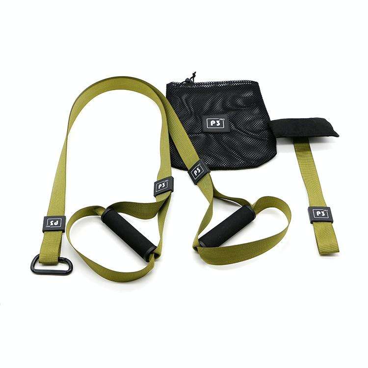 P3-1 Fitness Exercise Hanging Pulling Rope TRP3X Wall Pulley Yoga Belt, Main Belt: 1.4m, Home Ver...