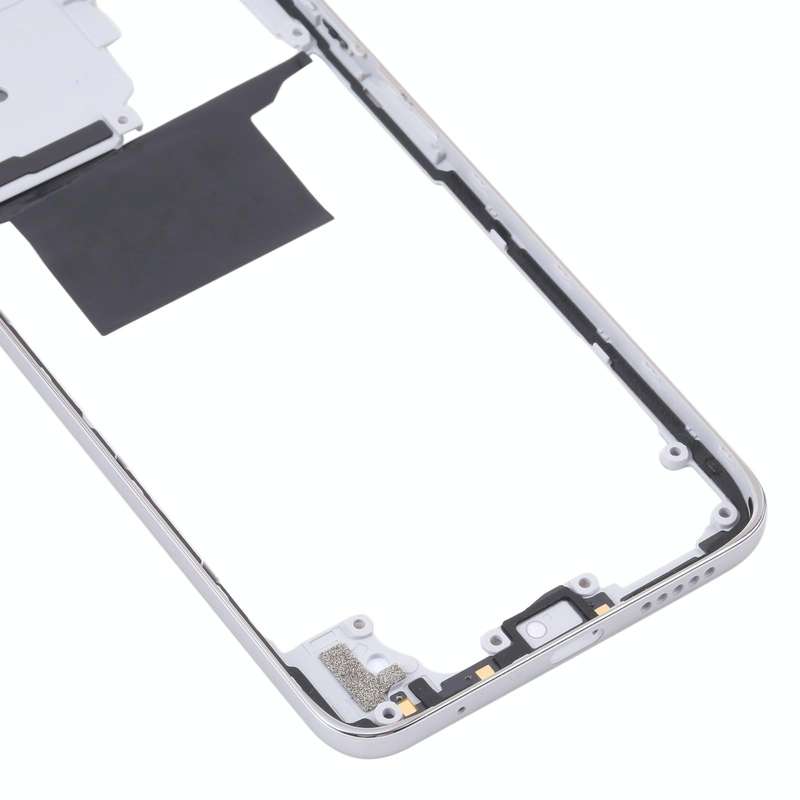 Middle Frame Bezel Plate for Xiaomi Redmi Note 11/Redmi Note 11S(White)