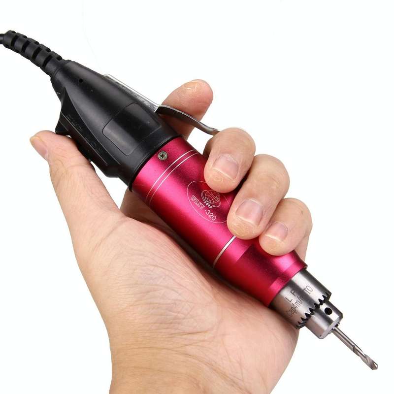 WLXY WL-320 Mini Electric Grinder with Speed Regulation, 110V-240V, Suitable Drill Chuck: 0.3mm-4...