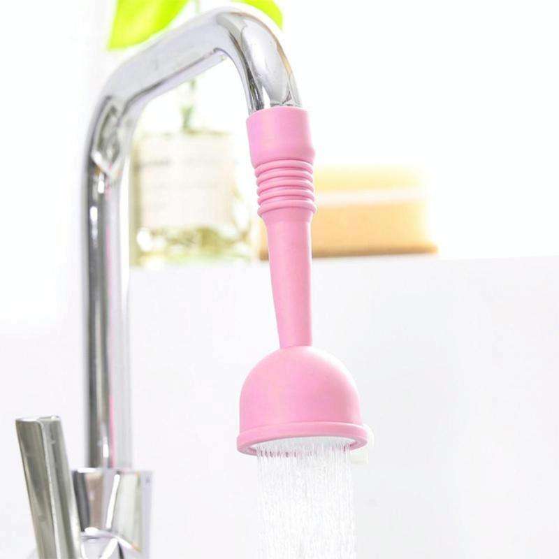 Kitchen Faucet Water-saving Shower(Short Blue)