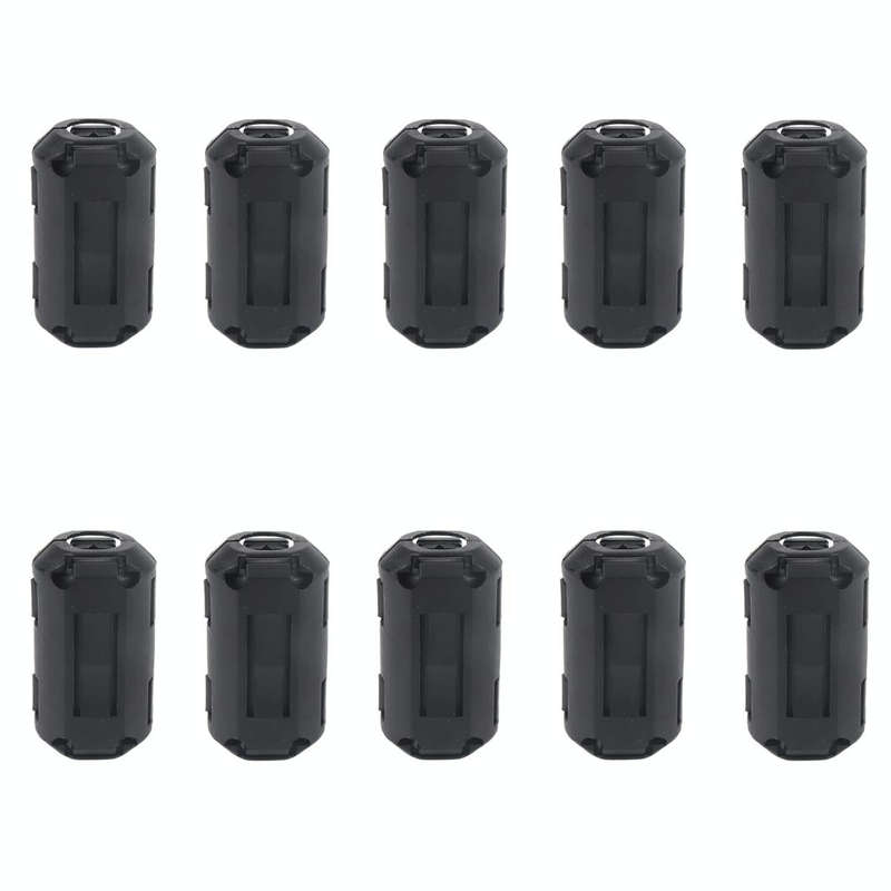 10 PCS / Pack 3.5mm Anti-interference Degaussing Ring Ferrite Ring Cable Clip Core Noise Suppress...