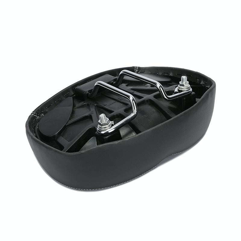 Bicycle Seat Mountain Bike Seat Cushion Shock Absorption no Nose Saddle Riding Equipment(Black)