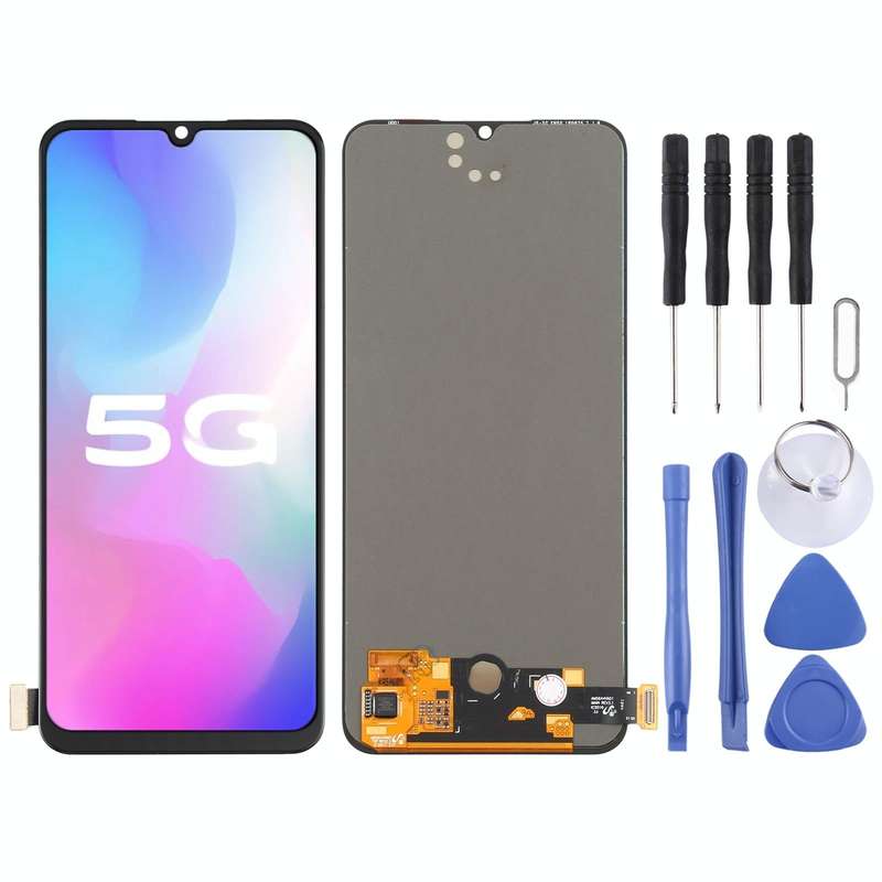 Original AMOLED Material LCD Screen and Digitizer Full Assembly for Vivo Y73s / X50e / Y70 / S7e ...