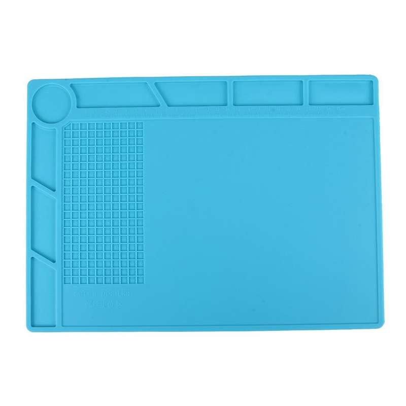 Maintenance Platform High Temperature Heat-resistant Repair Insulation Pad Silicone Mats with Scr...