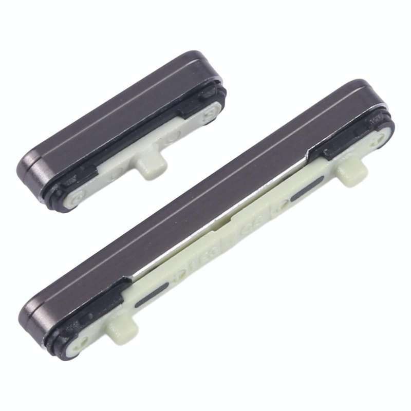 For Samsung Galaxy S24 Ultra SM-S928B 10pcs Original Power Button and Volume Control Button (Black)