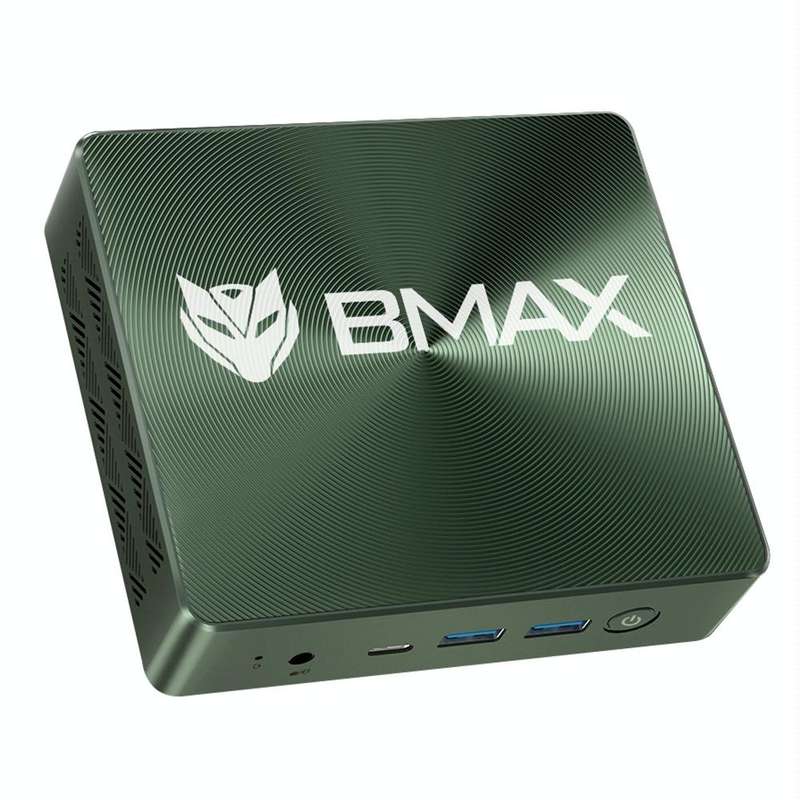 BMAX B6 Pro Windows 11 Mini PC, 16GB+512GB, Intel Core i5-1030NG7, Support 3 Monitors Output(EU P...