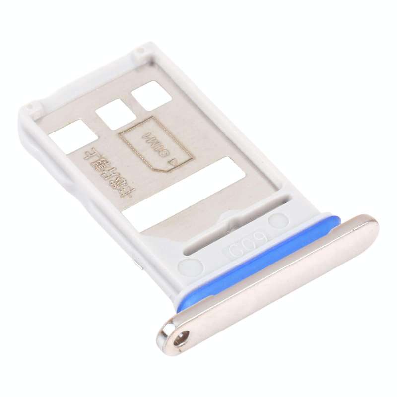 SIM Card Tray + NM Card Tray for Huawei Enjoy 20 Plus 5G (Silver)