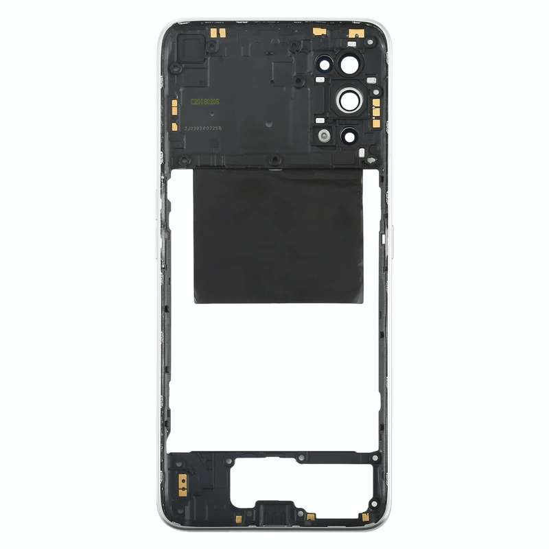 For OPPO Realme X7 Middle Frame Bezel Plate (White)