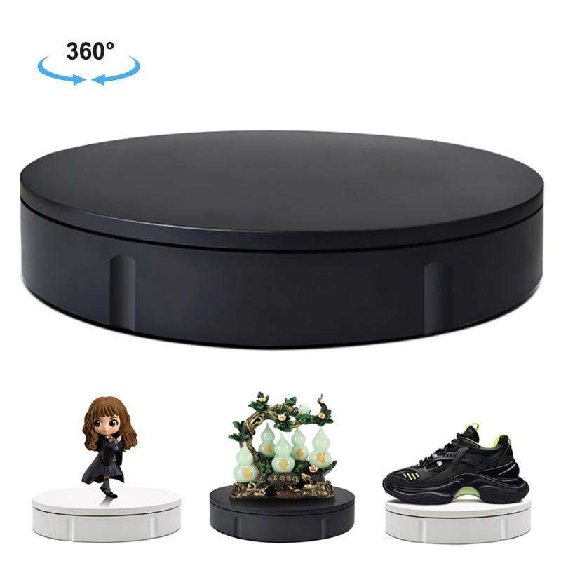 30cm Electric Rotating Turntable Display Stand Video Shooting Props Turntable for Photography, Lo...