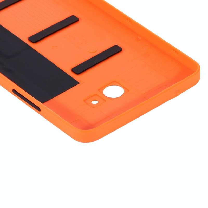 Frosted Surface Plastic Back Housing Cover for Microsoft Lumia 640 (Orange)