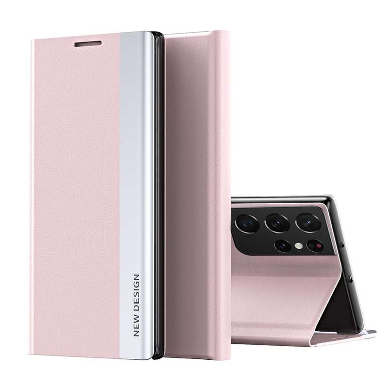 For Samsung Galaxy S20 Ultra Side Electroplated Magnetic Ultra-Thin Horizontal Flip Leather Case ...