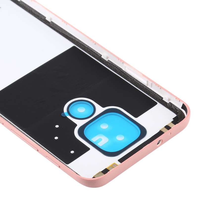 Battery Back Cover for Motorola Moto G9 Play / Moto G9 (India) (Pink)